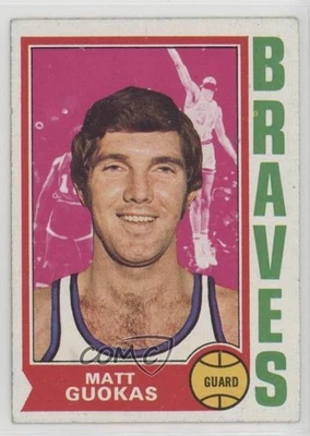 1974-75 Topps Matt Guokas #117 - Image 1 of 2