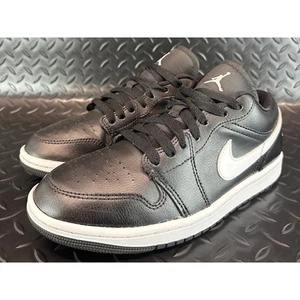 Nike Air Jordan 1 Bajo Negro Blanco DV0990-001 Mujer Zapatillas Zapatos Talla 7 - Imagen 1 de 8