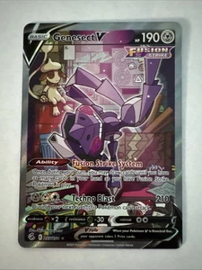 Genesect V (Alternate Full Art) 255/264 Swsh08: Fusion Strike Holo DENT - JD - Picture 1 of 11