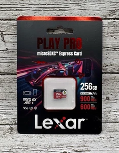 Lexar 256GB PLAY PRO microSDXC Express Card for Switch 2 - NEW, SEALED, IN-HAND - Picture 1 of 2