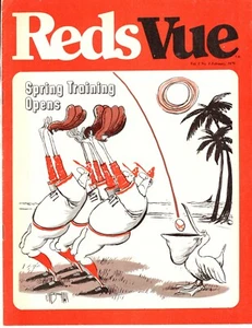 Revista de béisbol Cincinnati de entrenamiento de primavera REDS VUE #3 febrero 1979 - Imagen 1 de 1