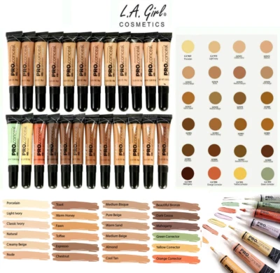 L.A. GIRL LA girl pro concealer Nicka K AUTHENTIC 100% USA SHADES VARIATIONS