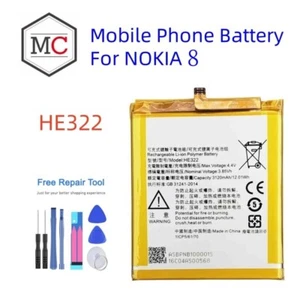NUOVA batteria di ricambio per Nokia HE322 Nokia 8 telefono cellulare STRUMENTI - Foto 1 di 5