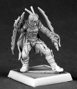 RED MANTIS ASSASSIN - PATHFINDER REAPER figurine miniature jdr mante rouge 60049 - Imagen 1 de 1