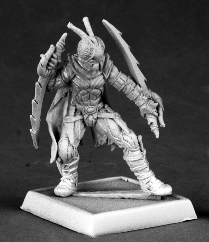 RED MANTIS ASSASSIN - PATHFINDER REAPER figurine miniature jdr mante rouge 60049