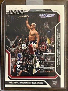 2024 Panini Instant WWE #24 Cody Rhodes BackLash - Picture 1 of 2