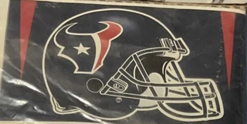 Logotipo del equipo Houston Texans NFL bandera Wincraft 3X5 vintage 2003 Foto 1 de 1