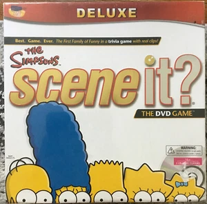 Simpson Scene It? The Simpsons DVD Trivia Game Deluxe Edition Game NEW Sealed - Bild 1 von 2