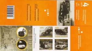 Vintage Classic Taxi Cars Mercedes Chevrolet Oldsmobil Mint Booklet Finland 2006 - Picture 1 of 1