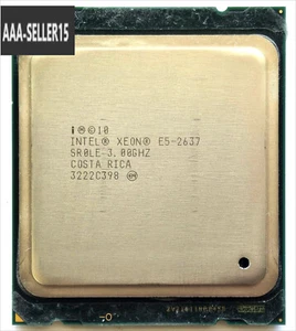 Intel Xeon E5-2637 3.00GHz 2-Core LGA2011 5MB Server CPU Processor SR0LE 80W - Picture 1 of 1