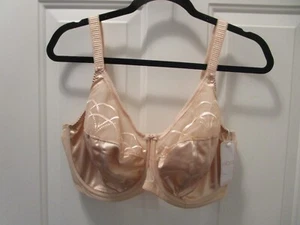 ELOMI CATE FULL CUP BANDED UNDERWIRE BRA IN LATTE SIZE 36H (US) NEW - Picture 1 of 4