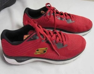 Skechers Boy's/ Youth Unisex Solar Fuse Athletic Shoes 400014L Red/Black Size 7 - Picture 1 of 7