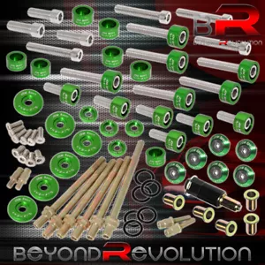 For Honda K-Series Cup/Header/Cam Cap/M6 10mm Fender/Valve Washers+Bolts Green - Picture 1 of 6