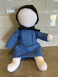 Muñeca de arte popular Amish sin rostro 14" hecha a mano por Linda Byler - Imagen 1 de 6