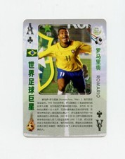 #TN07110 ROMARIO FARIA World Soccer Superstars Card