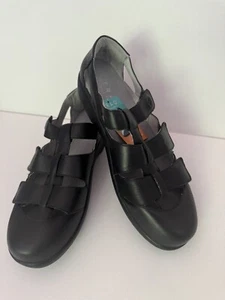 Sandalias superiores de cuero con cuña Alegria para mujer talla 42 TRA-TRe-5007 usadas - Imagen 1 de 7