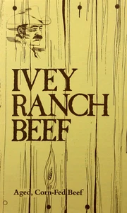 Jack Ivey Ranch Santa Ana CA Orange County Beef Katalog Prospekt Steaks 1970er - Bild 1 von 6
