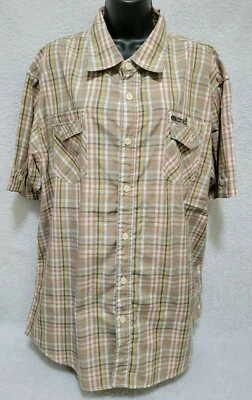 Camisa Akademiks Marca Ropa Para Hombre Talla 3XL XXXL 3X Grande Multicolor A Cuadros Foto 1 de 4