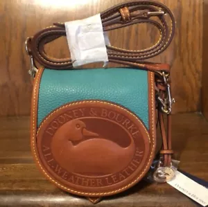 NWT-Dooney & Bourke-All Weather Leather 2 Duck🦆Bag-Spearmint-Pebbled-$238 - Picture 1 of 17