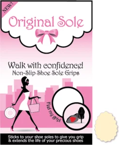 Original Sole Show Griffe - Creme - 2 Paar - Bild 1 von 2