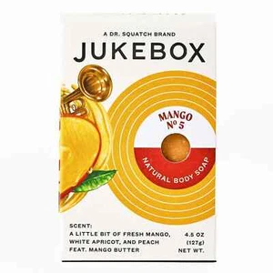 Jukebox Mango No. 5 Natural Bar Soap for Women Bathroom and Bath Soap, 4.5 oz - Picture 1 of 6