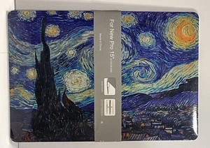 Starry Night Van Gogh Art Hardcase Schale für Macbook Pro 15" A1707 A1990 Neu! - Bild 1 von 3