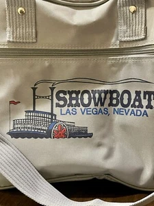 Bolso de Mano Retro Showboat Hotel & Casino LV Brunswick Genuino Bola de Bolos De Colección - Imagen 1 de 22