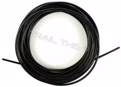 50' Sunlite Unlined Brake Cable Housing Bicycle - 5mm x  50' Foot Roll  - Black - Image 1 of 2