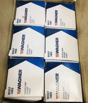 LOT OF 6 WAGNER HEAD LAMP PHARE 9007 HB5 - Image 1 of 4
