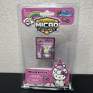 Sammlerstück Hello Kitty Rosa Einhorn Popkultur Micro Figur World's - Bild 1 von 3