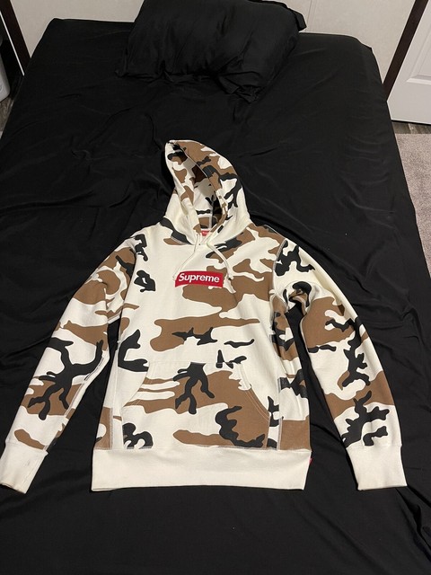 Supreme Box Logo Hooded Sweatshirt (FW21) Olive Russian Camo – RondevuNC