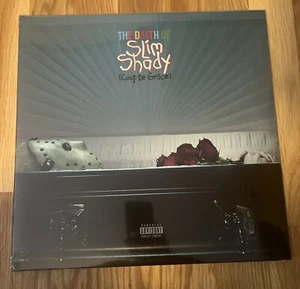 Eminem The Death of Slim Shady (Coup de Grâce) Blood Stain Clear Vinyl - Picture 1 of 3