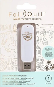 New & Sealed - We R Memory Keepers Foil Quill ~ Design Drive: AMY TANGERINE - Picture 1 of 4