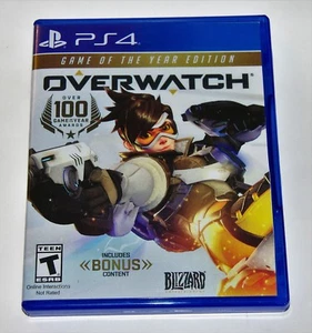 Custodia di ricambio (NO GIOCO) Overwatch Edizione Gioco Dell'anno Playstation 4 PS4 Box - Foto 1 di 1