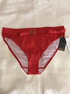 Fantasie Swimsuit Bikini Bottom New With Tags Sz XL Red - Picture 1 of 4
