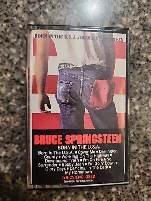 Bruce Springsteen - Born In The USA - Cassette Tape Columbia 1984 - Fast Ship!! - Image 1 of 3