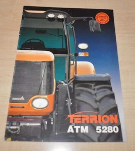 Folleto ruso de tractor Terrion ATM 5280 - Imagen 1 de 5