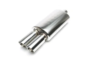 Silenciador deportivo de acero inoxidable TA Technix universal 2x76 mm redondo - Imagen 1 de 2