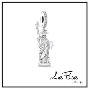 Charm Statua della Libertà America in argento 925 - Les Folies (Modello Pandora) - Foto 1 di 10