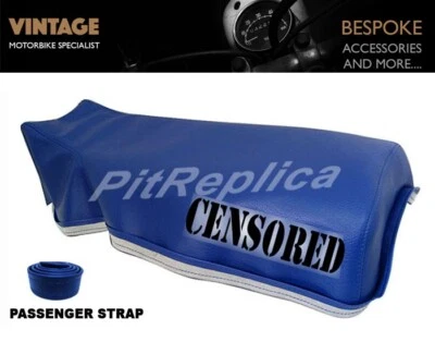 YAMAHA XT350 XT 350 1984-2000 XT250 1984 CAPA DE ASSENTO COM ALÇA [YTTRL] - Imagem 1 de 4