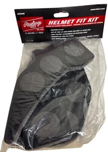 Rawlings Helmet Fit Kit CFXFK Custom Size Adjustment Pads Black for S8OX - Picture 1 of 5
