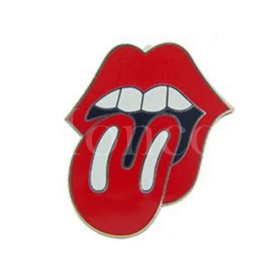Prendedor de solapa Rolling Stones personalizado vintage banda de rock joyería regalo para él musical Foto 1 de 3
