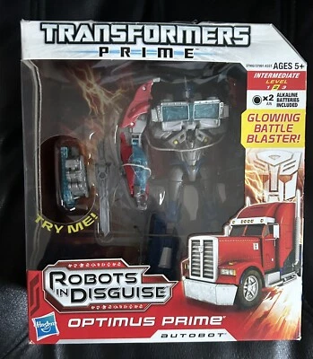 Figura de acción Transformers Prime Voyager Class Autobot Optimus Prime NUEVA 2011 Foto 1 de 2