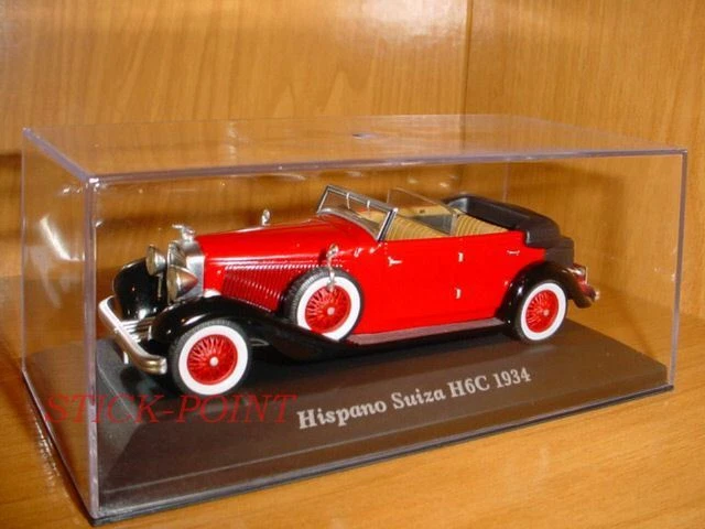 HISPANO SUIZA H6C H6-C H-6C ROJO 1934 1:43 ¡¡COMO NUEVO!!! Foto 1 de 1