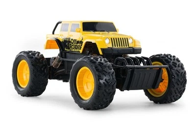 1/18 Radio Remote Control Road Laserstar Rock Crawler 4X4 Truck R/C RTR Yellow - Image 1 of 4