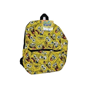 SpongeBob Squarepants All Over Print Backpack Fast Forward New With Tag - Picture 1 of 11