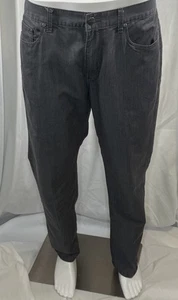 Perry Ellis Straight Leg Cotton Blend Jeans Gray 38x32 streetware 88-73 - Picture 1 of 12