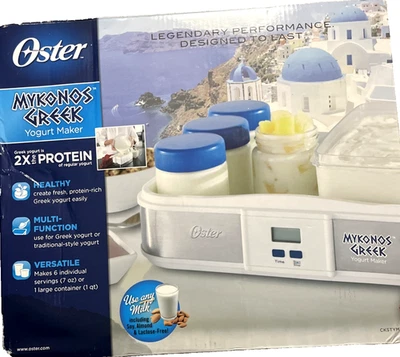 Oster Mykonos 希腊酸奶机 CKSTYM1012 全新开箱 — 第 1/4 张图片