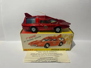 Dinky Toys 103 Spectrum Patrol Car, Original, Rare, Vintage, VNM Gerry Anderson. - Picture 1 of 17