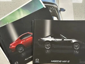 Mazda MX5 Original UK Sales Brochures from 2017 - Picture 1 of 4